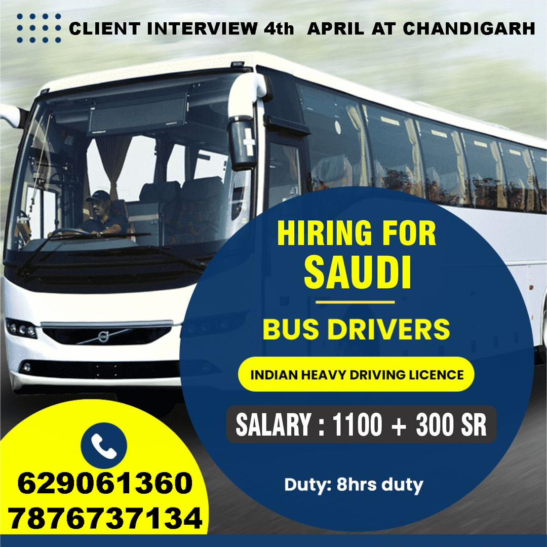 Heavy Driver Job Vacancies In Saudi Arabia